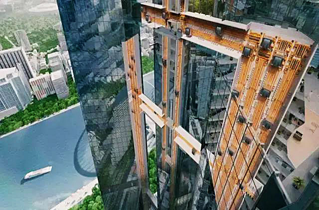 假如，人類沒有電梯