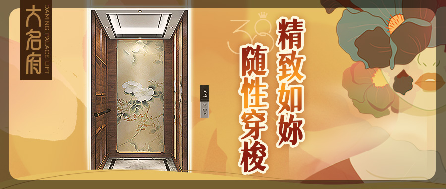 大名府家用電梯｜絢麗多姿精致如妳，即刻啟程隨性穿梭！