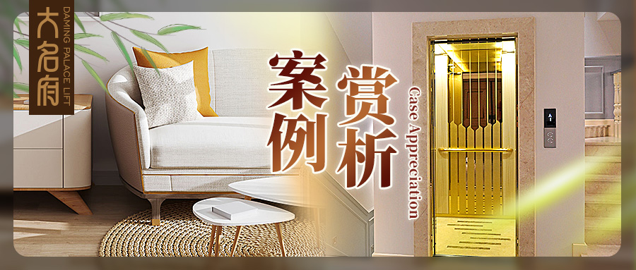 大名府家用電梯案例鑒賞 | 一鍵輕啟，春日序曲